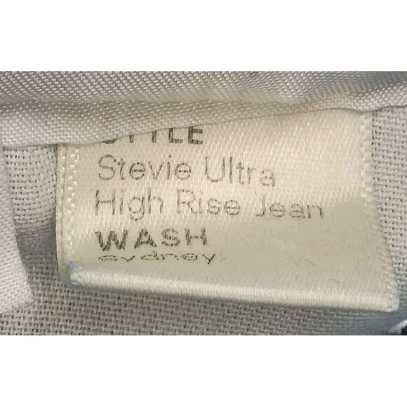 Reformation Jeans Womens 25 Stevie Ultra High Rise Straight Leg Denim Raw Hem - Picture 6 of 11